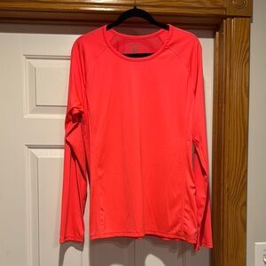 XL Champion Duodry Hot Pink Women's Athletic Long Sleeve Shirt